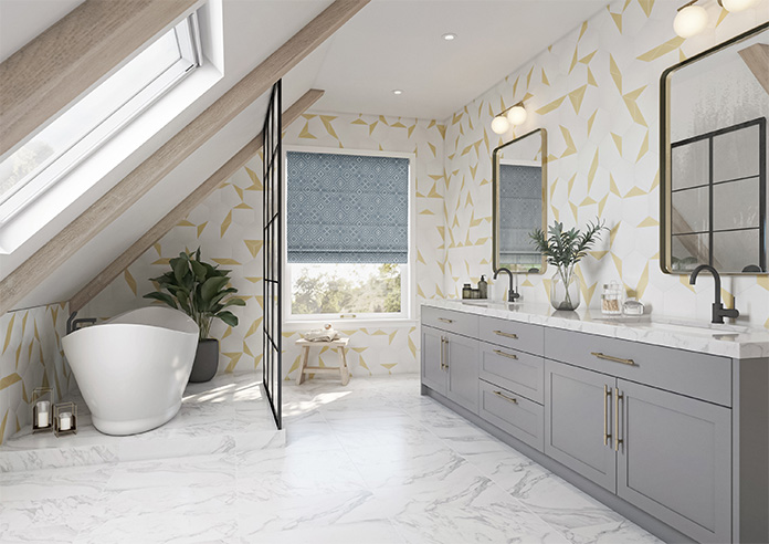 Newquay, Sterling - Roman Blind - Image 6